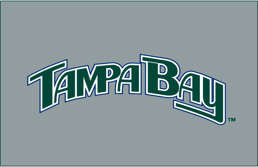 Tampa Bay Devil Rays 2005-2007 Jersey Logo t shirts DIY iron ons